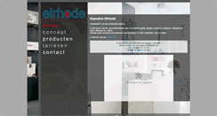 Desktop Screenshot of elrhode.be