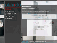 Tablet Screenshot of elrhode.be